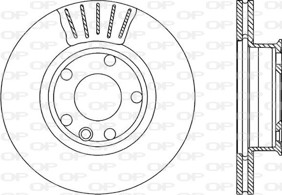 OPEN PARTS Piduriketas BDA1589.20